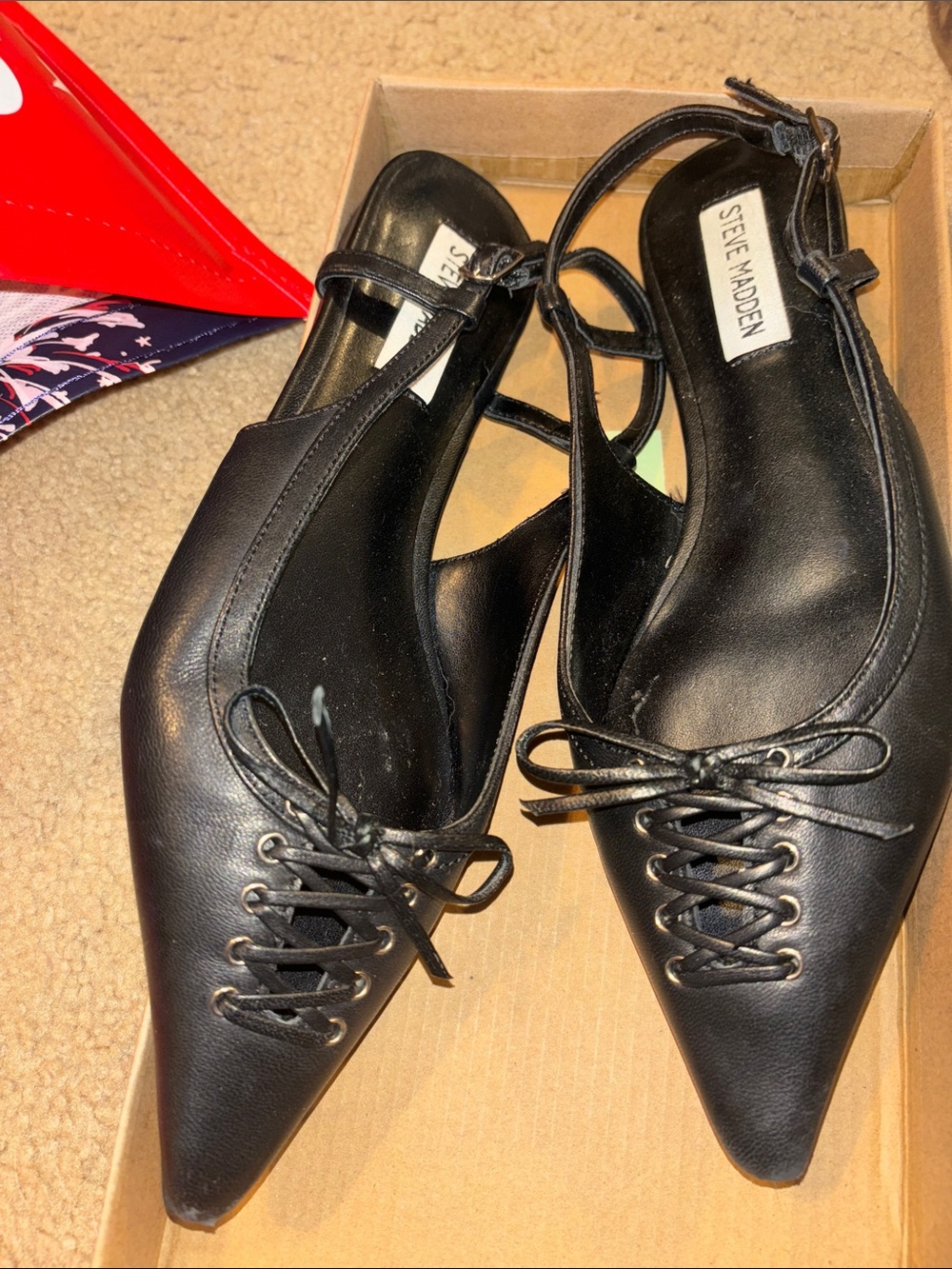 Steve Madden flats black 6.5